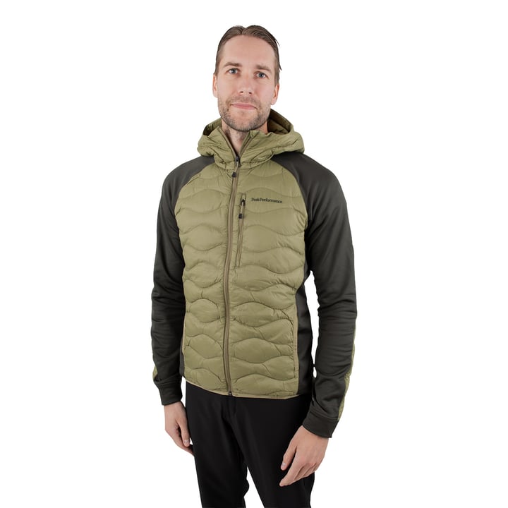 Men's down helium hybrid sale hood jacket